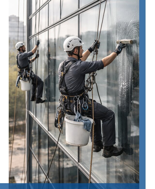 Мойка сплошного остекления в Костомукше, заказать от 306 р.| ВЫСОТНИК-Ктм