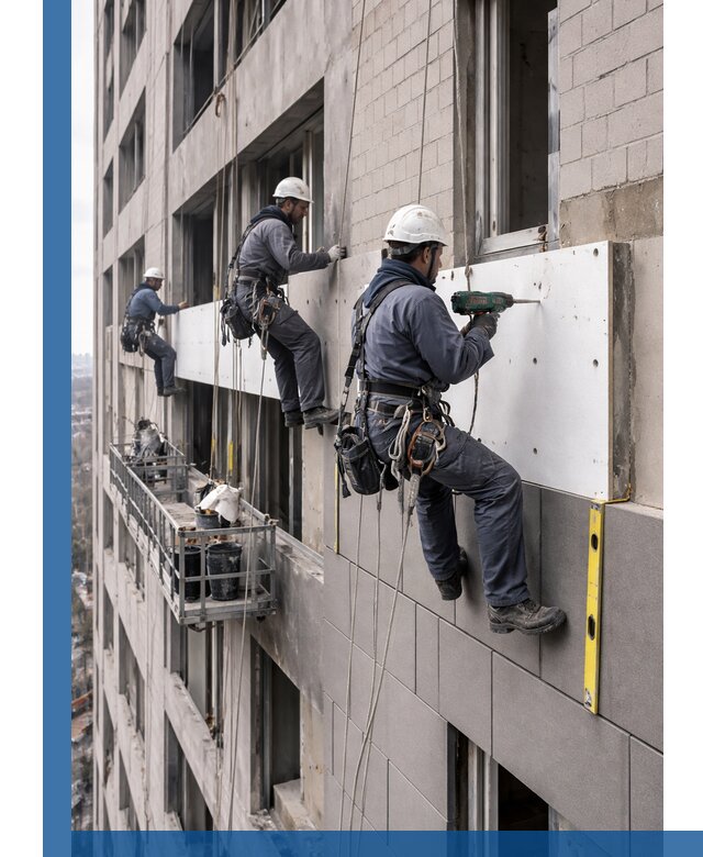 Монтаж фасадных термопанелей высокого качества в Костомукше