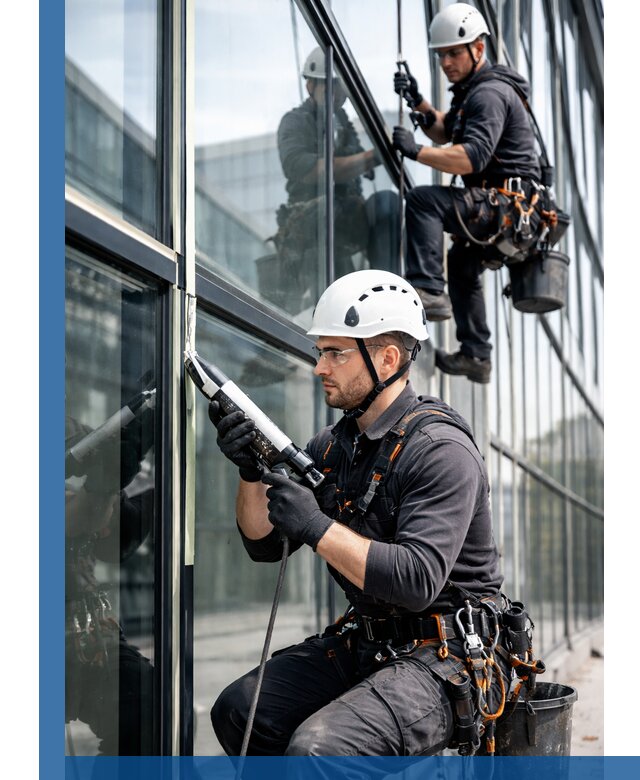 Герметизация витражных швов в Костомукше для зданий и фасадов