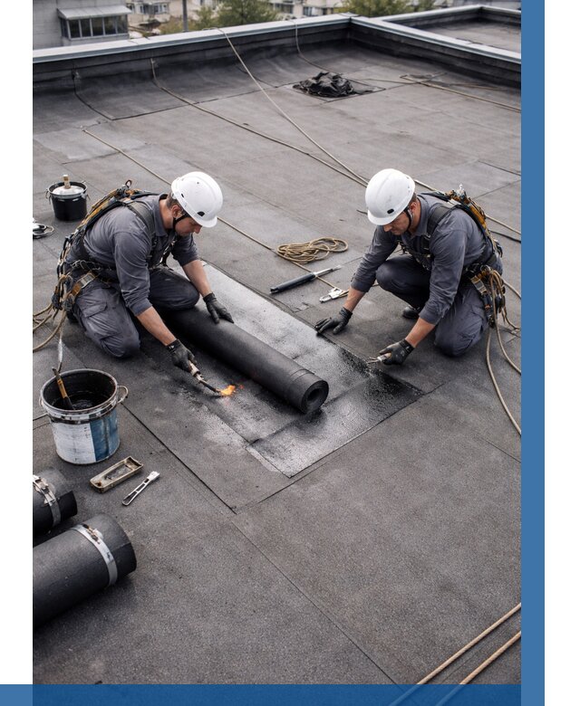 Ремонт мягкой кровли под ключ в Костомукше от 714 р. | ВЫСОТНИК-Ктм