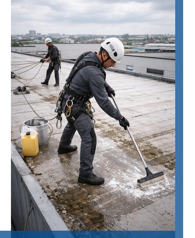 Очистка крыши по графику в Костомукше от 7652 р. | ВЫСОТНИК-Ктм