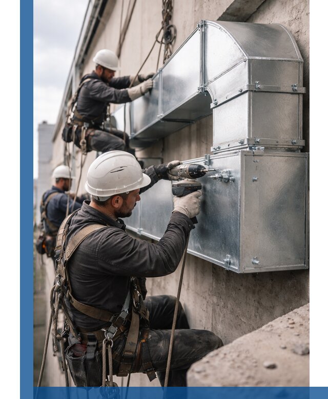 Профессиональный монтаж вентиляционных коробов в Костомукше под ключ