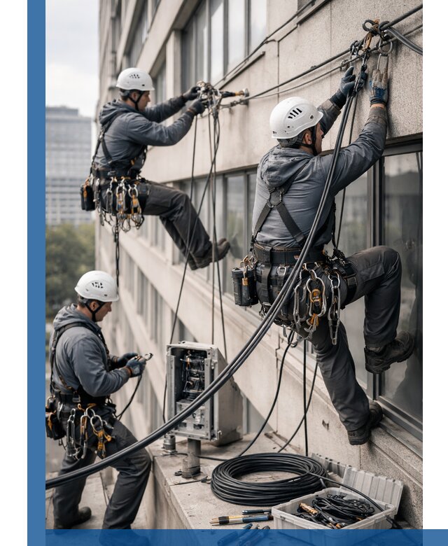 Прокладка оптоволоконного кабеля в Костомукше под ключ с тестированием