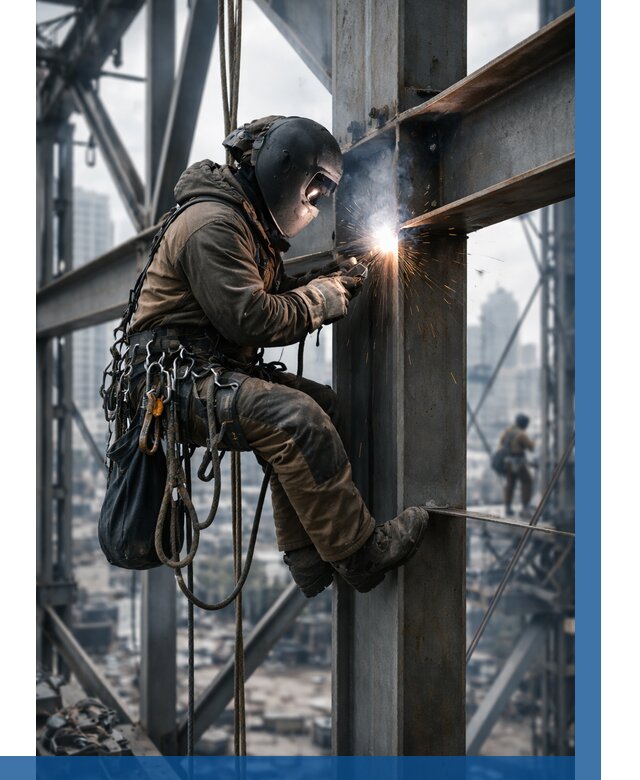 Высотные сварочные работы в Костомукше от 3571 р. | ВЫСОТНИК-Ктм