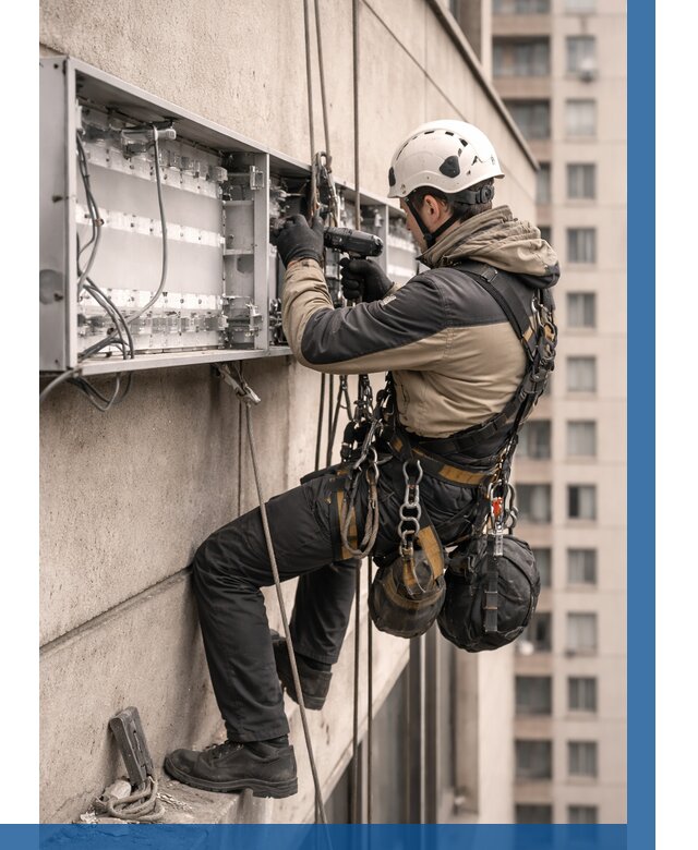 Ремонт вывески на высоте в Костомукше от 4591 р. | ВЫСОТНИК-Ктм