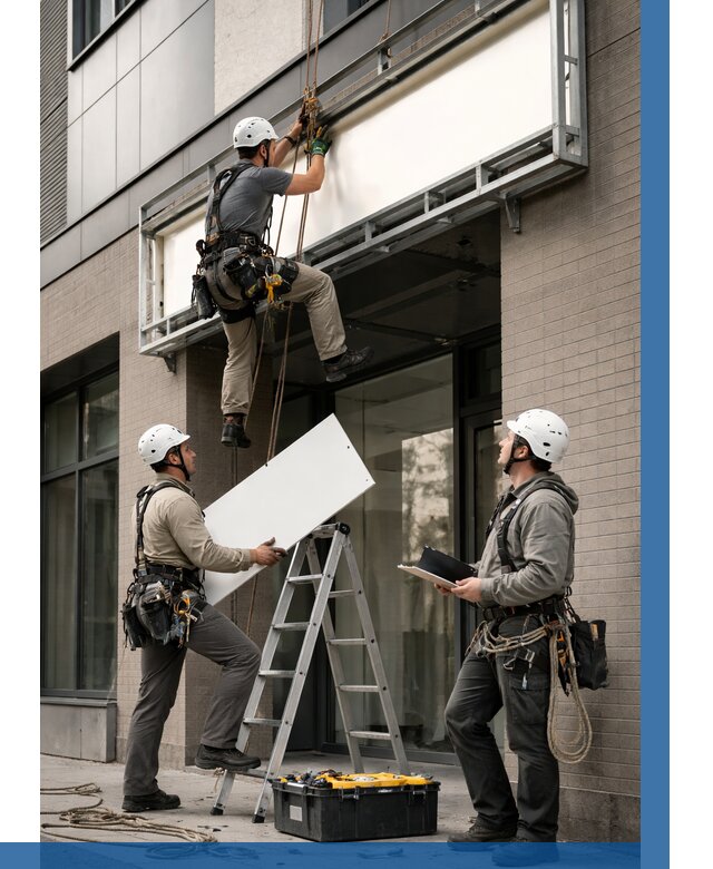 Монтаж светового короба в Костомукше от 6631 р. | ВЫСОТНИК-Ктм