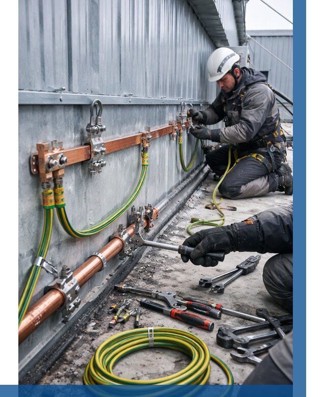 Монтаж заземления здания в Костомукше от 25505 р. | ВЫСОТНИК-Ктм