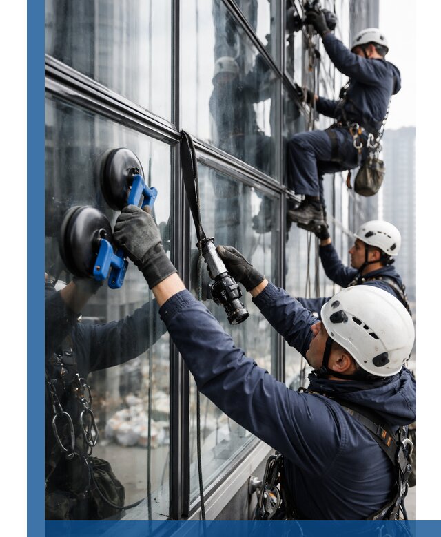 Радиусное остекление фасадов под ключ в Костомукше с гарантиями