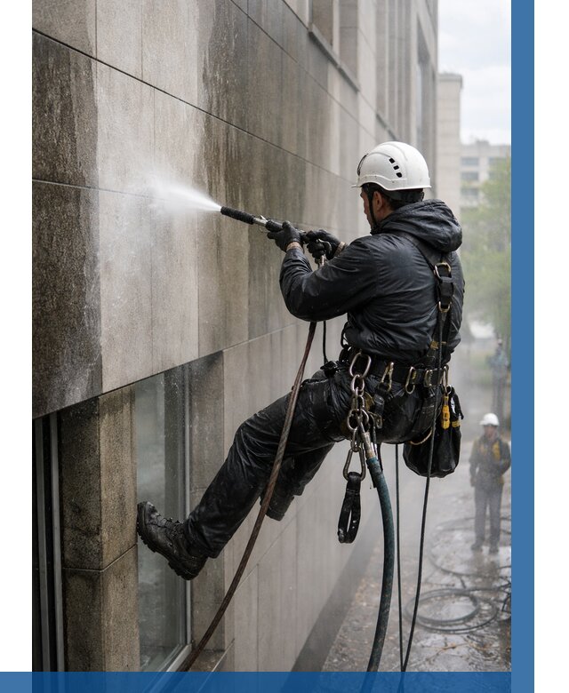 Гидроструйная очистка поверхностей в Костомукше от 867 р. | ВЫСОТНИК-Ктм