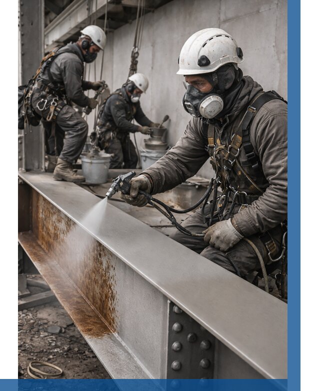 Антикоррозионная покраска металла в Костомукше от 714 р. | ВЫСОТНИК-Ктм