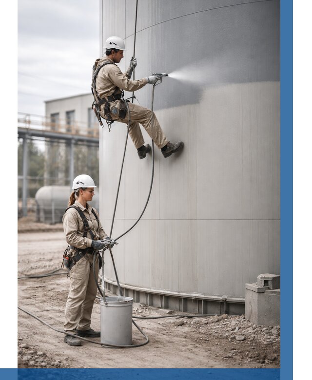 Покраска резервуаров в Костомукше от 1224 р. | ВЫСОТНИК-Ктм — заказать