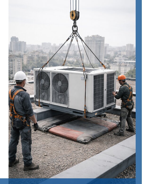 Подъем груза на крышу в Костомукше от 5101 р. | ВЫСОТНИК-Ктм заказать