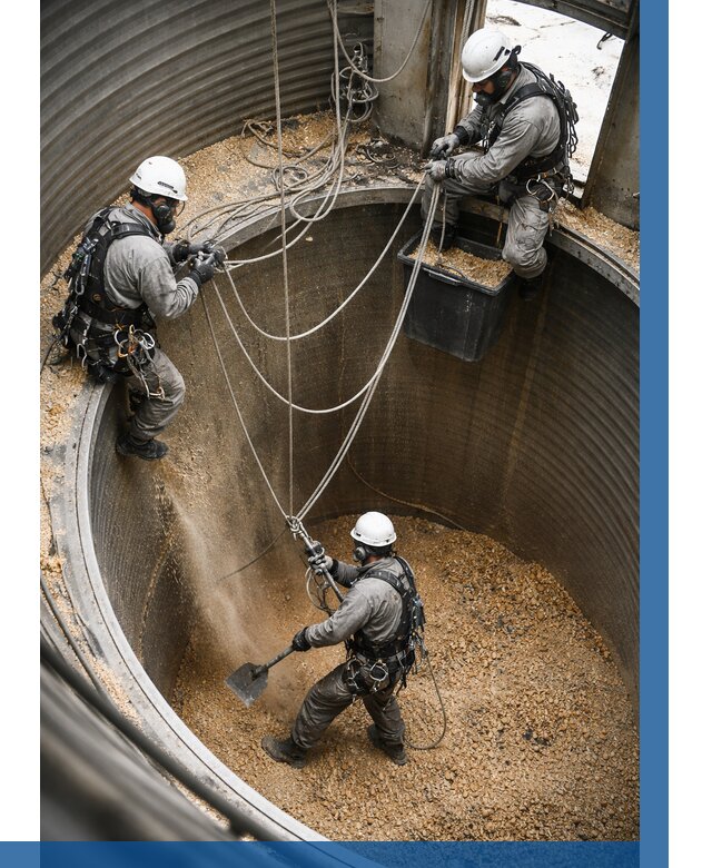 Чистка зерновых бункеров в Костомукше от 12242 р. | ВЫСОТНИК-Ктм