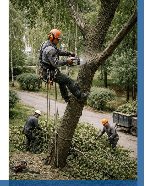 Кронирование деревьев в Костомукше от 6631 р. | ВЫСОТНИК-Ктм