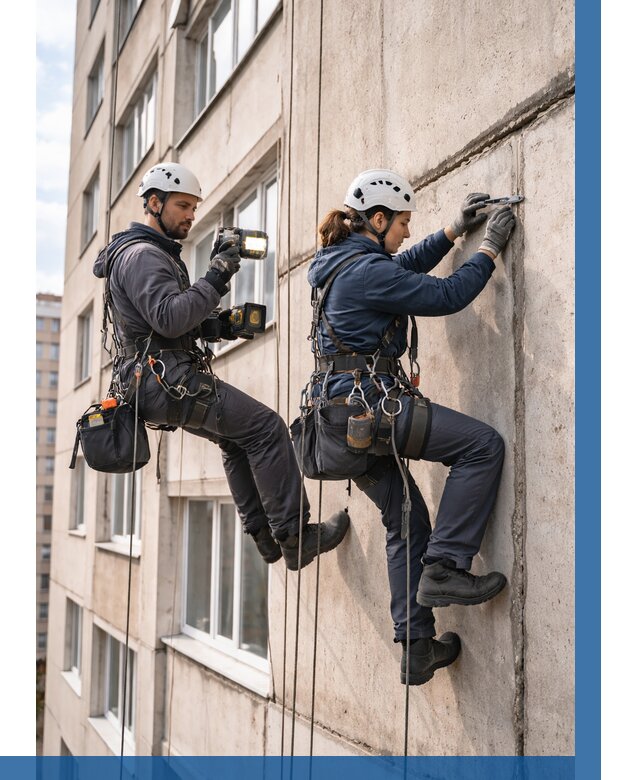 Обследование межпанельных швов в Костомукше от 1836 р. | ВЫСОТНИК-Ктм