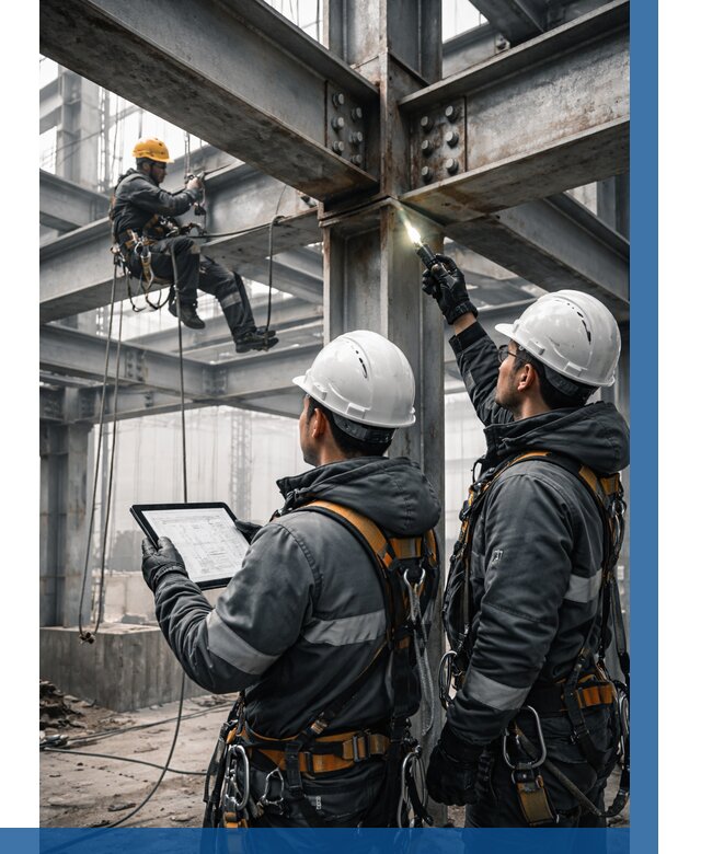 Обследование металлоконструкций в Костомукше от 5611 р. | ВЫСОТНИК-Ктм